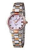Bulova 98W14 Marine Star White Mother-of-Pearl Dial Stainless Steel and Gold Plated Women's Watch