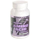 Amino Acid 1000 Complex-Vitalabs Amino Acids, (2 Pack) 100 Capsules