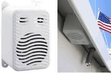Poly-Planar Gunwale Mount Speakers - (Pair)White Poly-Planar Gunwale Mount Speakers - (Pair)White