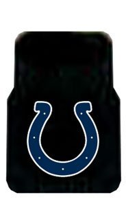 Front Rubber Floor Mats - Indianapolis Colts