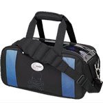 Double Tote Blue Skulls