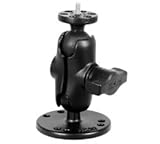 RAM Short Arm Surface Mount with 1/4" Stud for Camera Camcorder & Videocam