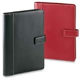 Franklin Covey 32686 Simulated leather wirebound planning system covers, 5-1/2 x 8-1/2, black