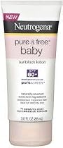 Neutrogena Pure & Free Baby Sunblock, Lotion, SPF 60+, 3 oz.