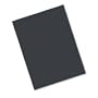 Construction Paper, 18"x24", Black, 50 Sheets/Pack RIV03472