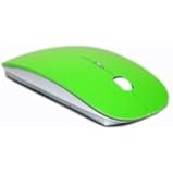 Cosmos Green 2.4G RF optical wireless USB mouse for macbook 13 Inch PRO AIR 11 Inch DELL ACER SONY HP TOSHIBA+ Cosmos cable tie