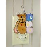SWITCHABLES STAINED GLASS NIGHT LIGHT COVER - BEAR... by SWITCHABLES