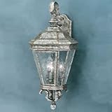 Thomas Lighting Astoria Medium Silver Wall Lantern