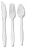 CaterX Premium Plastic Cutlery Set 50 Each of Knives Forks and Spoons Ref 265169
