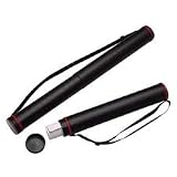 Telescoping Document Tube with Strap, Adjustable 43, Black (CHARLTUBE) Category: Art Cases