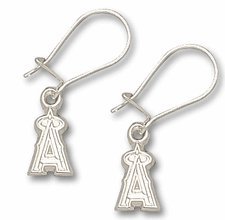 Los Angeles Angels Sterling Silver Dangle Earrings
