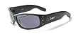 LOCS Biker Sunglasses #LC0604 Smoke Lenses