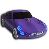 USB Wireless TVR Mouse Purple