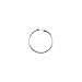 Sterling Silver Non-Piercing Nose Clip - 8mm - Sold Individually