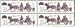 Image: Russia Russian Soviet Union Postage Stamps Block of 4 Public Transportation in the 19th - 20th Centuries, Issued 10 Dec 1980 Horse-Drawn Coach MNH