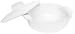Corelle Coordinates 1 1/2 quart Square Round Casserole with Ceramic Cover, Pure White