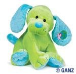New with Sealed Tags : Webkinz Green Earth Puppy with Bonus Bookmark
