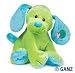 New with Sealed Tags : Webkinz Green Earth Puppy with Bonus Bookmark