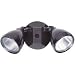 Tools & Hardware : Bronze Two-Headed Flood Light