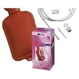 Mabis Combination Douche Bag and Enema System with Water Bottle