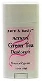 Natural Green Tea Deodorant, Oriental Cypress