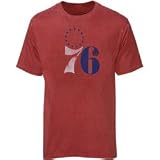 Majestic Philadelphia 76ers Heather Red Big Time Play T-shirt