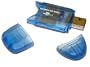 iKruz USB 2.0 SD Flash Card Reader/Writer+ MiniSD, RS & MMC