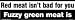 Red Meat Isn't Bad for You Bumper Sticker