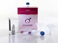 FERTILITY SCORE Colour Test for Male Fertility - ONLY test to measure a man's sperm concentration &amp; sperm motility. by Fertilty Score