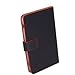 NEW 7-inch RED Trim Leather Case_Android Tablet PC_MID/NOVO7/ePad/Superpad