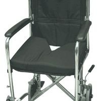 Duromed Coccyx Foam Wheelchair Cushion with Cover, Size: 18X16X3 Inches - 1 ea