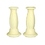 Fiesta Yellow (Newer) Pair 6 1 8 (Taper) Candlesticks by Fiesta