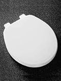 Church Seats 540ECWH Regular Closed Front With Cover Molded Wood Toilet Seat, White