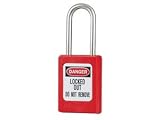 MasterLock Lockout Padlock - Red 35mm MLKS31RED