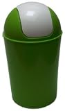 Mülleimer Abfalleimer Push Schwingdeckeleimer Eimer 25 Liter grün
