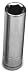 WILMAR W36305 1/4DR 5/32DEEP SOCKET-6PT