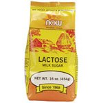 NOW Foods, Lactose Milk Sugar - 1 lb