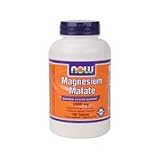 Now Foods MAGNESIUM MALATE, 180 Tabs, 1000 mg