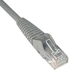 Tripp Lite N201-014-GY Snagless Cat-6 Gigabit Patch Cable (Gray, 14 Feet)