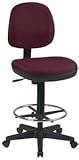 Contemporary Drafting Chair with Flex Back, 20“ Diameter Footring and Grade C Nano-Tex®