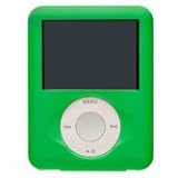 SwitchEasy Biscuits for Apple iPod nano 3G MP3 player - Plastic Hard Case Accessory Pack - Color Green