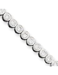 Sterling Silver CZ Bracelet