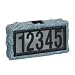 Outdoor Living : Woods Industries Moonrays Solar House Number Sign #97358