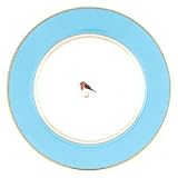 Love Birds pip Teller 21 cm Durchmesser Hellblau