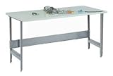 60 X 30 Anti-Static Safety Edge Work Bench- Adjustable Height - 1-1/4' Top