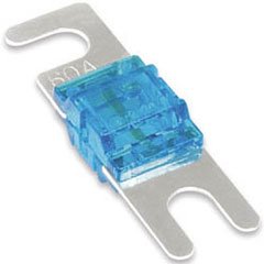 StreetWires FSAFS60 60A AFS Mini-Wafer Fuse 2 Pcs. Blue