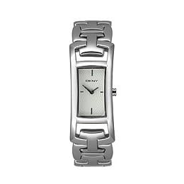 DKNY Ladies White-Dial Bracelet Watch by DKNY