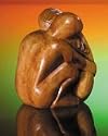 Figuren|Partnerschaftsfiguren - Partnerschaftsfigur Verschmelzung, 10 cm