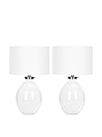 Safavieh Set Lámpara De Mesa 2 Uds. Martin