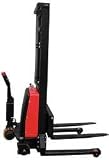 Dayton 5RTA6 Stacker, Pwr Drv Fix Base, 2200lb, 76In H